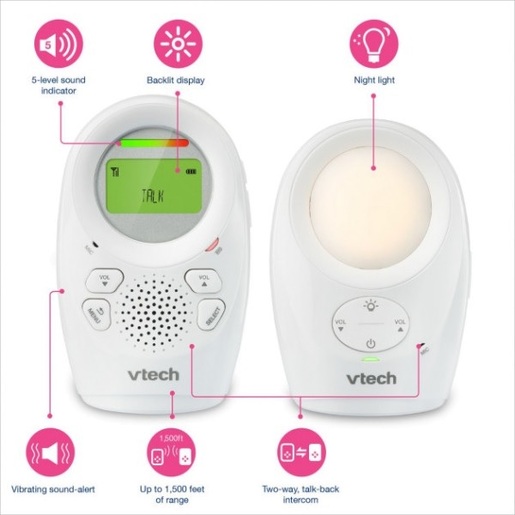 Vtech Digital Audio Display Baby Alarm DM1211
