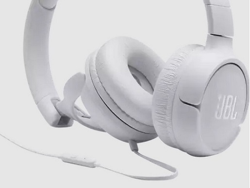 JBL slušalice on-ear TUNE 500 WHITE