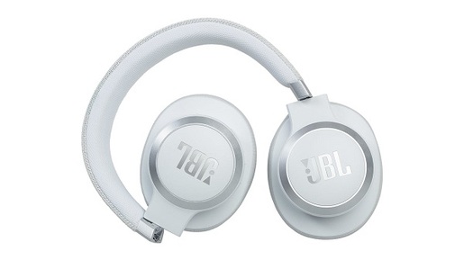 JBL bežične bluetooth slušalice over-ear LIVE 660 NC WHITE
