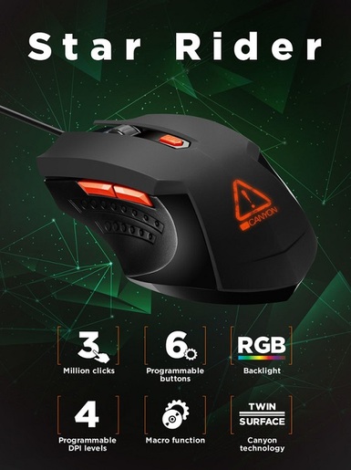 CANYON Star Raider Gaming miš