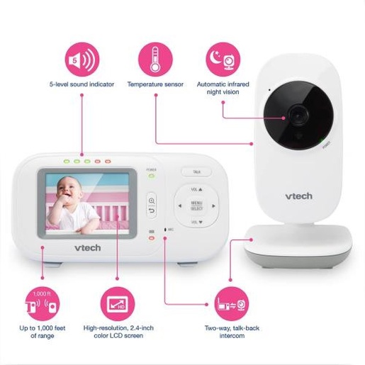 VTech Color Video Baby Monitor VM2251