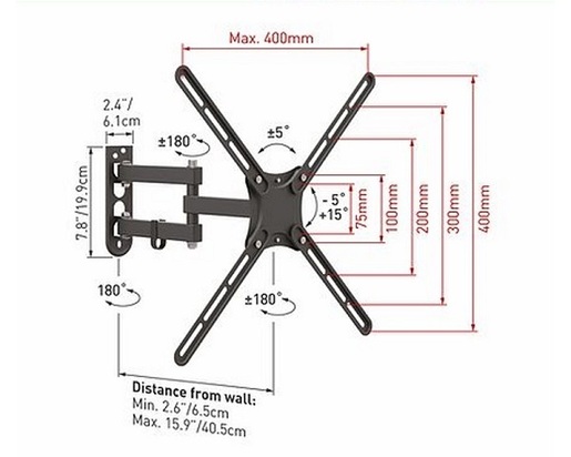 Barkan Nosač za TV E3433 13-65''