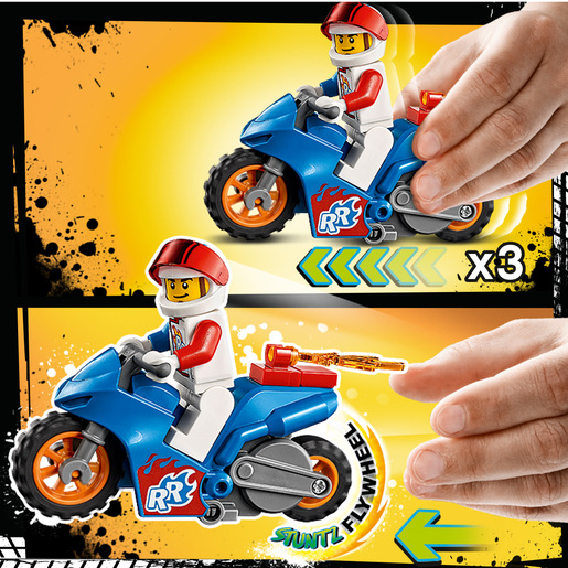 LEGO City Raketni motocikl za vratolomije 60298