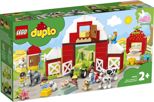 LEGO DUPLO Staja, traktor i briga o životinjama na farmi 10952