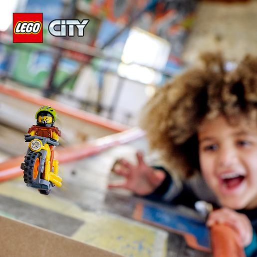 LEGO City Motocikl za rušenje i vratolomije 60297