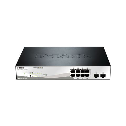 D-Link switch web upravljivi DGS-1210-10P