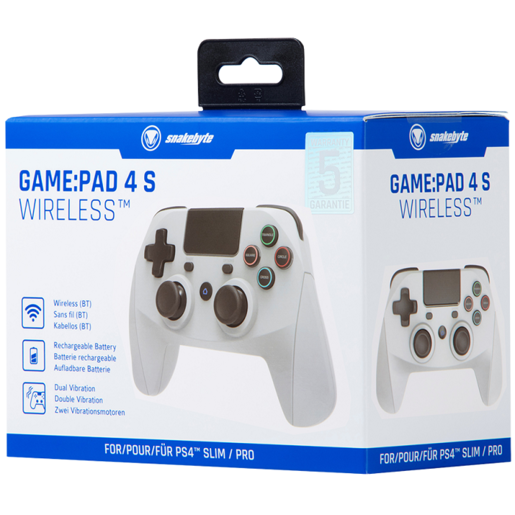 Bežični Joystik za PS4  - Snakebyte GAME: PAD 4 S WIRELESS™ Gray