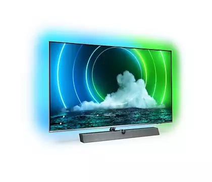 PHILIPS MiniLED televizor 65PML9636/12, 4K Ultra HD, Android, Smart TV, Ambilight sa 4 strane, Quad Core, Srebreni (IZLOŽBENI MODEL)