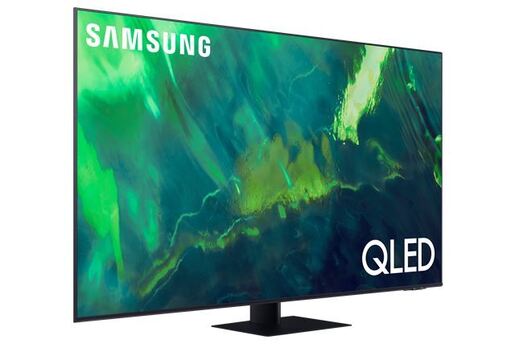 SAMSUNG QLED televizor QE55Q70AATXXH, 4K Ultra HD, Smart TV, Quantum HDR, PQI 3400, Multi view, Sivi