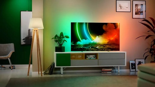 PHILIPS OLED televizor 55OLED705/12 4K Ultra HD, Smart, Android TV™ , Ambilight, Quad Core