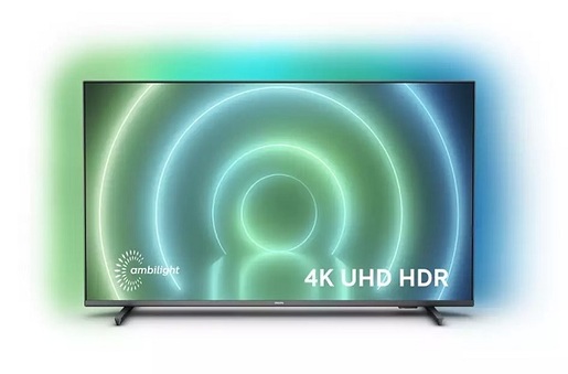 PHILIPS LED televizor 55PUS7906/12, 4K Ultra HD, Android, Smart, Ambilight, Antracit siva **MODEL 2021**