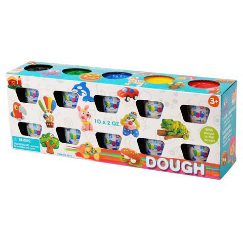 PlayGo plastelin 10 boja