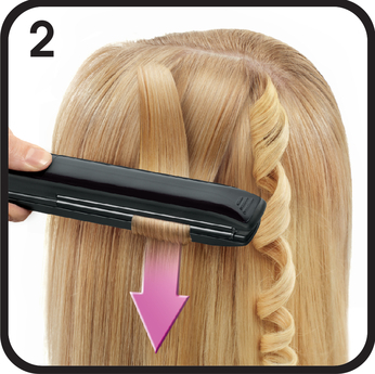 Rowenta pegla za kosu SF4412D4