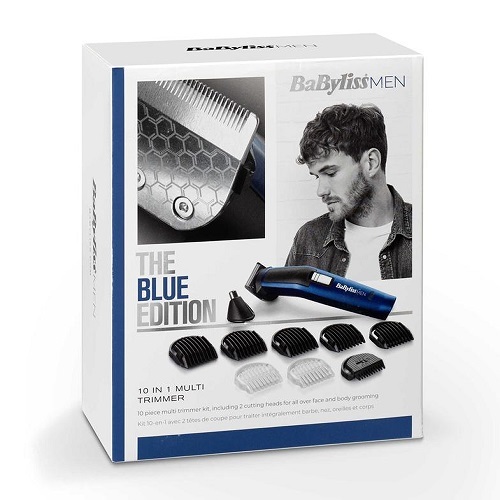 Babyliss Multigroomer 7255PE 10u1 Blue Edition
