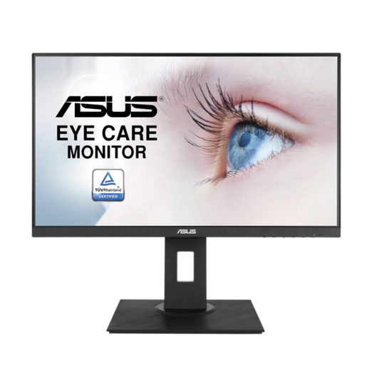 ASUS monitor VA24DQLB. FULL HD 1920x1080, 23,8 IPS, 250 cd/m2, Adaptive-Sync/FreeSync, VGA, DP, HDM, USB, 75Hz, 5ms