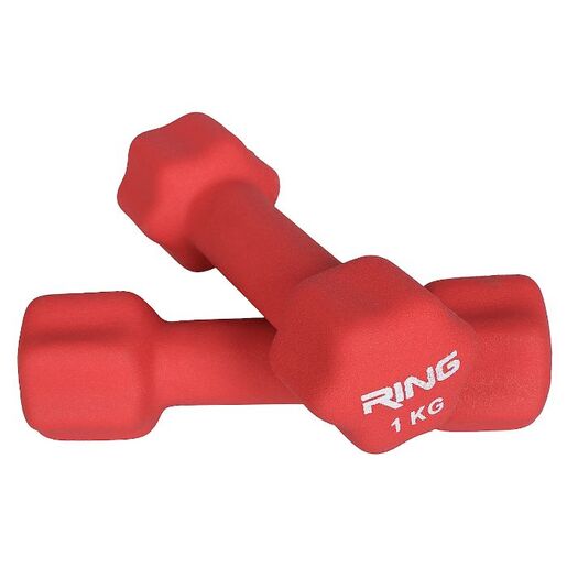 RING set bučica 2x1kg neopren
