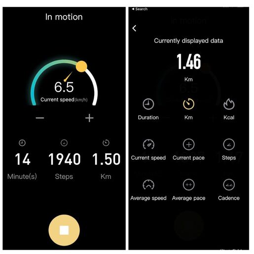 Ring smart duplo sklopiva traka za trčanje RX WP 2 / 1.25 HP