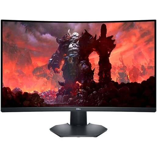 DELL monitor S-series S3222DGM Gaming Curved, QHD 2560x1440, 32,5 VA, 350 cd/m2, AMD FreeSync Premium, DP, HDMI, 165Hz, 1ms