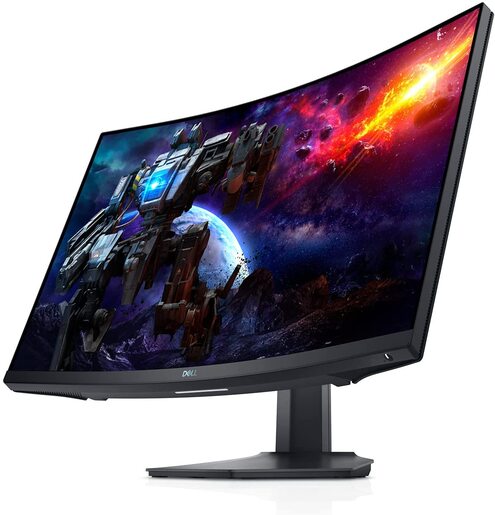 DELL monitor S-series S3222DGM Gaming Curved, QHD 2560x1440, 32,5 VA, 350 cd/m2, AMD FreeSync Premium, DP, HDMI, 165Hz, 1ms