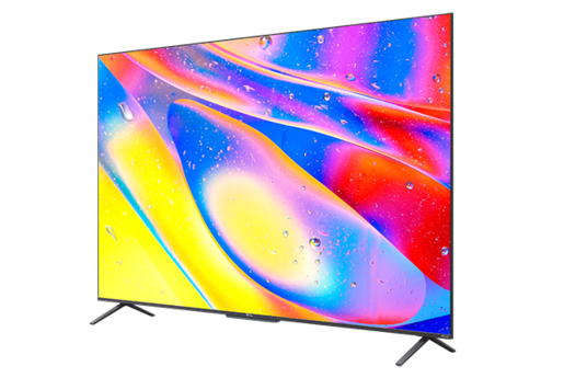 TCL QLED televizor 43C725, 4K Ultra HD, Android, Smart TV, Dolby Vision Atmos, Google Assistant, Sivi