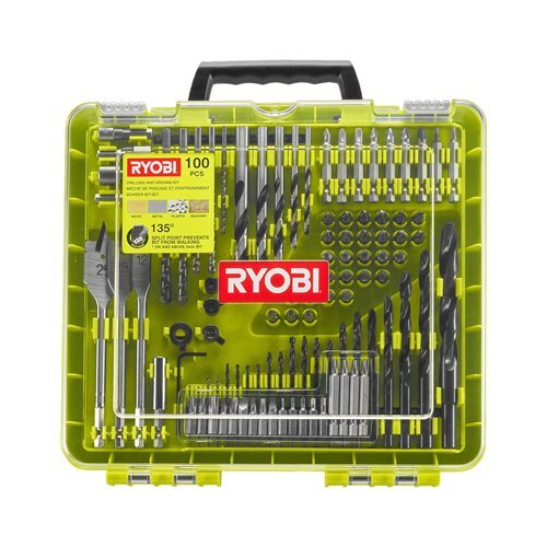 Ryobi set bitova i svrdla 100 kom RAKDD100