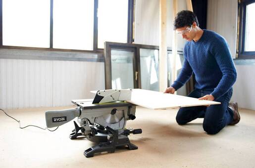 Ryobi nadstolna pila RTMS1800-G - 1800W, list pile 254mm/48z