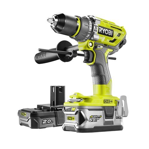 Ryobi akumulatorska udarna bušilica-odvijač R18PD7-252S -18V ONE+, BL motor, glava 13 mm