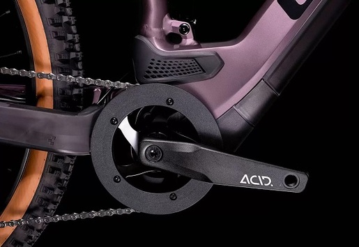 CUBE električni bicikl STEREO HYBRID 120 RACE 625 SMOKYLILAC’N’BLACK 18” 2022