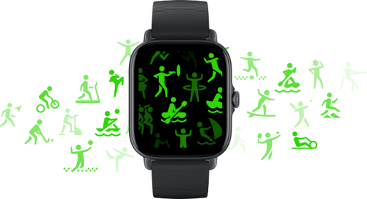 Xiaomi AmazFit GTS 3 pametni sat, Crni