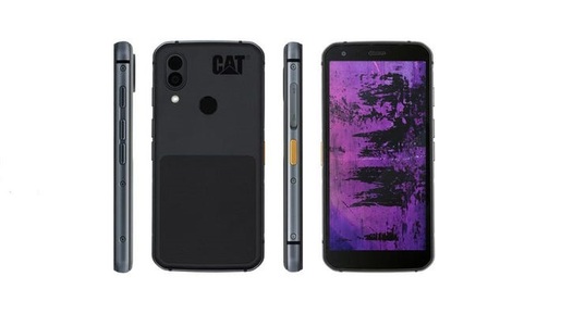 CAT S62 PRO mobitel, 6+128 GB, Aluminijski okvir, Robusa izdržljivost, Crni