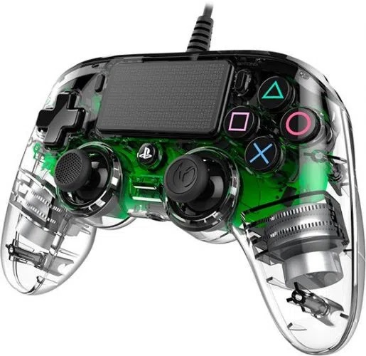 Bigben PS4 Nacon Compact Light Wired Controller prozirno-zeleni