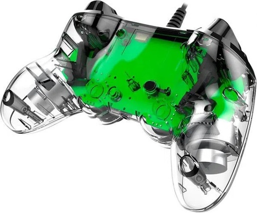 Bigben PS4 Nacon Compact Light Wired Controller prozirno-zeleni