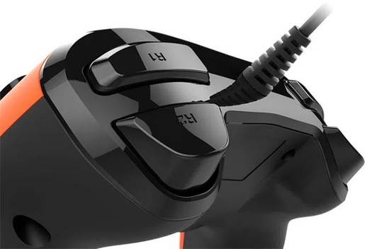 Bigben Wired Nacon Controller PS4 3m kabel (PC compatible) narancasti