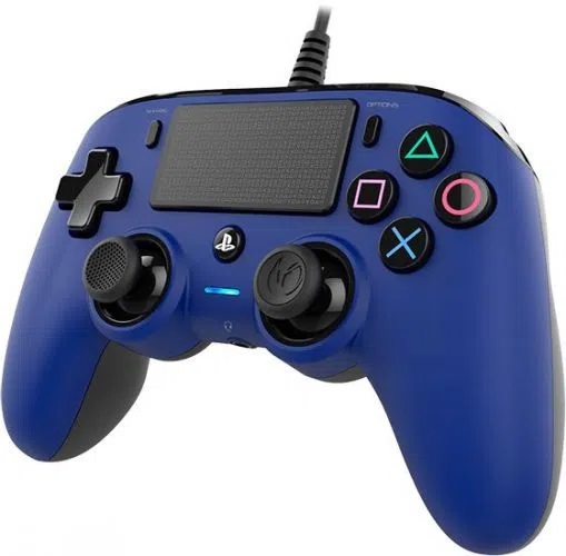 Bigben Wired Nacon Controller PS4 3m kabel (PC compatible) plavi
