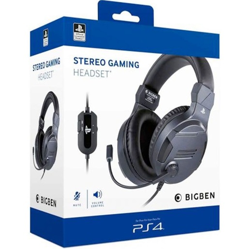 Bigben PS4 Stereo Gaming slušalice v3 Titanium