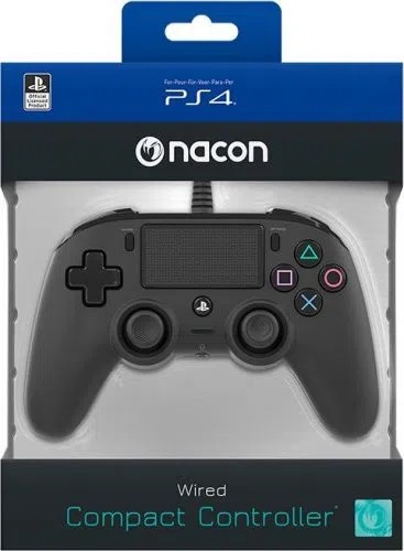 Bigben Wired Nacon Controller PS4 3m kabel (PC compatible) crni
