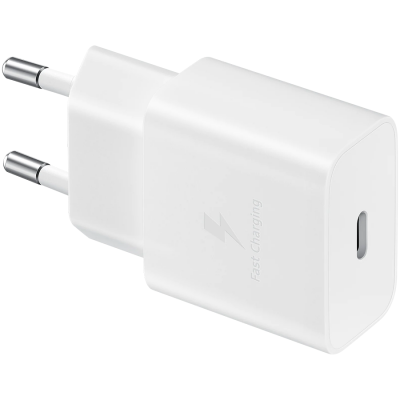 Samsung 15W brzi punjač, USB-C Wall, EP-T1510NWEGEU, Bijeli (kabal nije uključen)