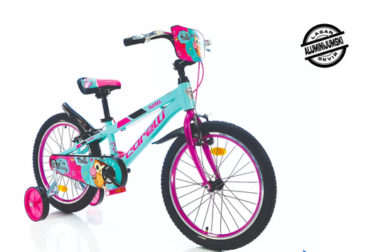 CORELLI SWERA 20" dječje biciklo pink-green