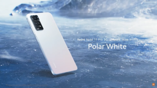 Xiaomi Redmi Note 11 PRO 5G mobitel, 6+128 GB, Polar White