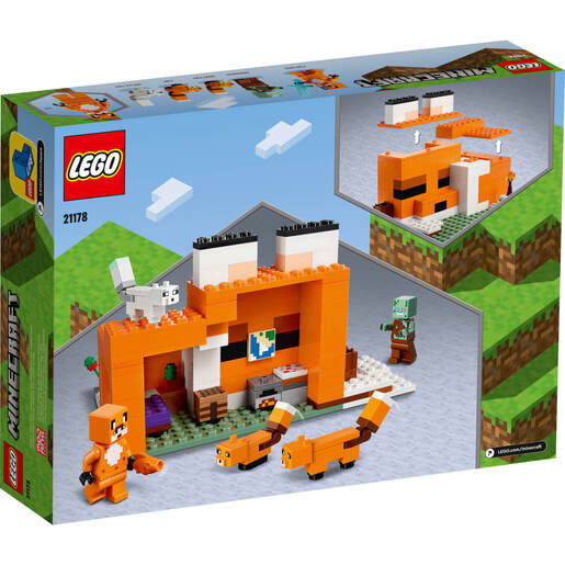 LEGO Minecraft Lisičje prenoćište 21178