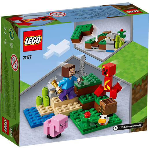 LEGO 21177 LEGO Minecraft Zasjeda Creepera