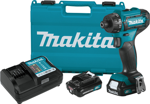 MAKITA akumulatorska bušilica - odvijač DF033DWAE 12 V max