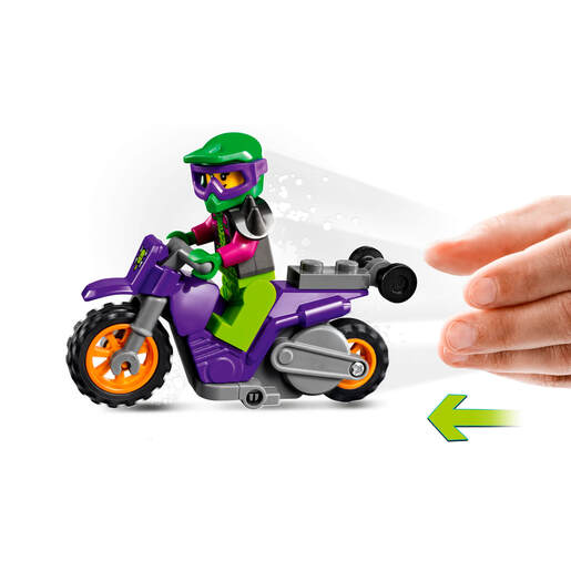 LEGO City Motocikl za trikove i vratolomije 60296