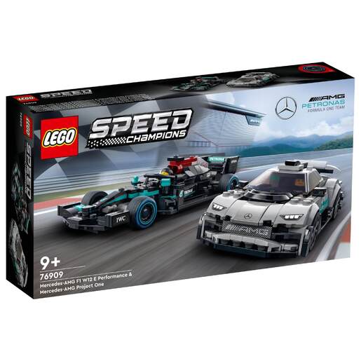 LEGO 76909 Speed Champions Mercedces-AMG F1 W12 E Performance i Mercedes-AMG Project One
