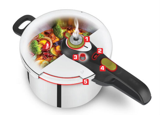 Tefal ekspres lonac 6L SECURE 5 NEO P2530750