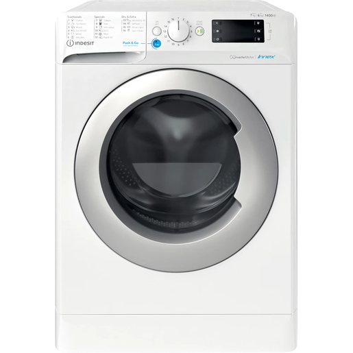 Indesit perilica-sušilica BDE 761483X WS EE N