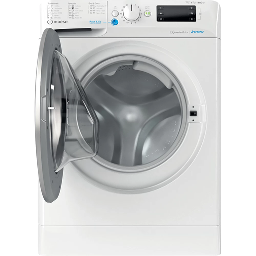 Indesit perilica-sušilica BDE 761483X WS EE N