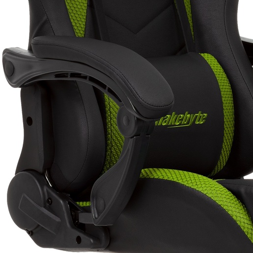 Snakebyte gaming stolica Seat EVO, Zeleno-Crna