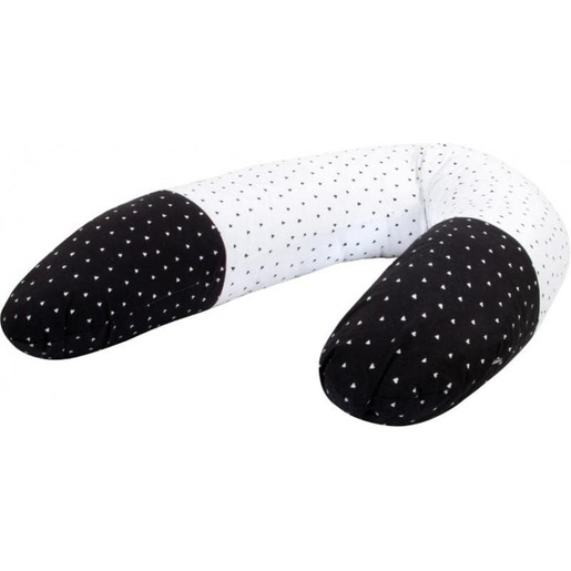 BUBABA jastuk za dojenje crno-bijeli svijet