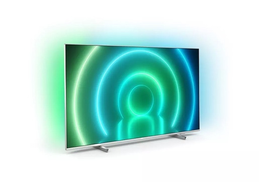 PHILIPS LED televizor 43PUS7956/12, 4K Ultra HD, Android, Smart, Ambilight, Srebreni **MODEL 2021**